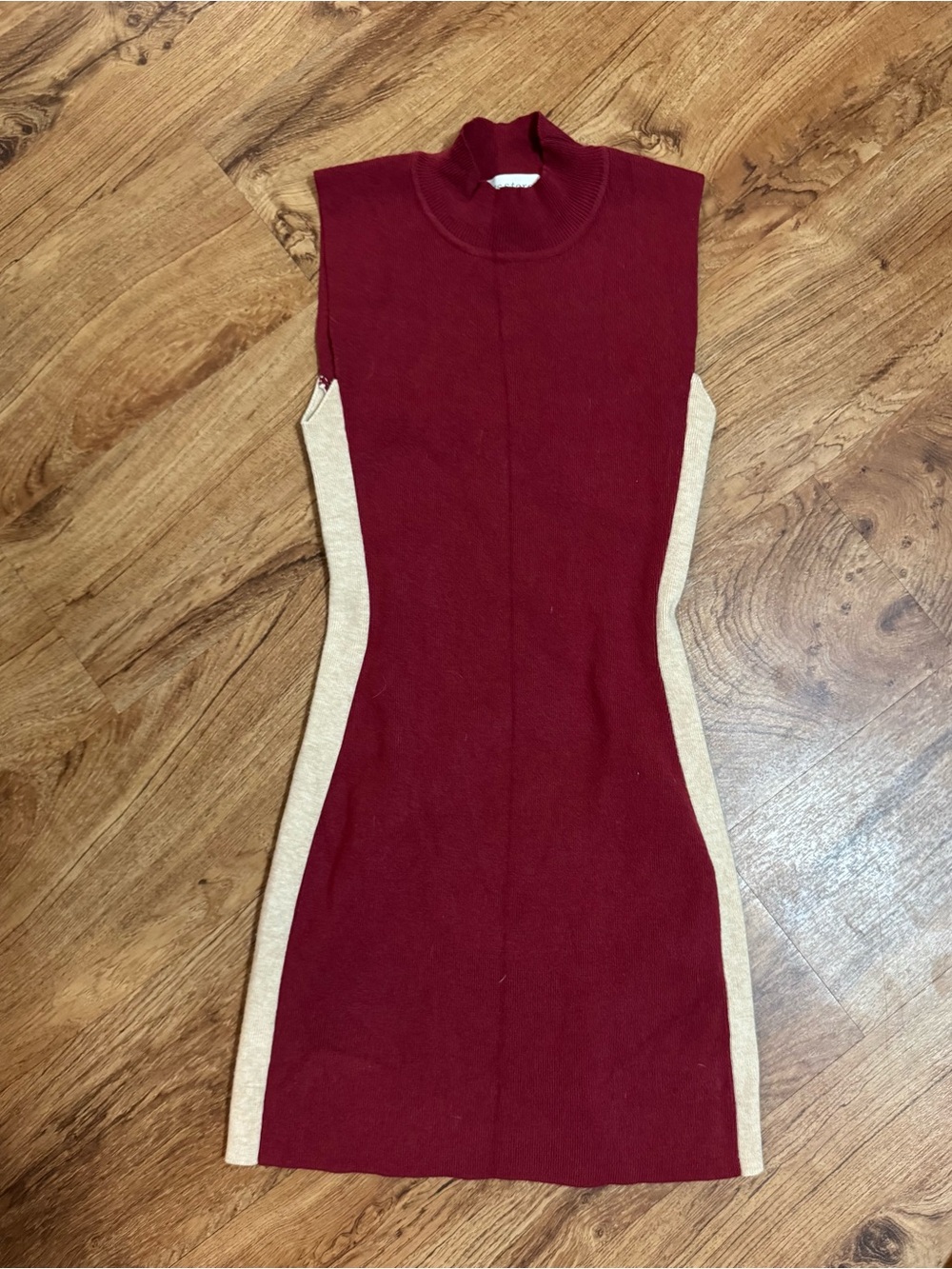 Pants Store Sleeveless Mock Neck Knit Dress - S